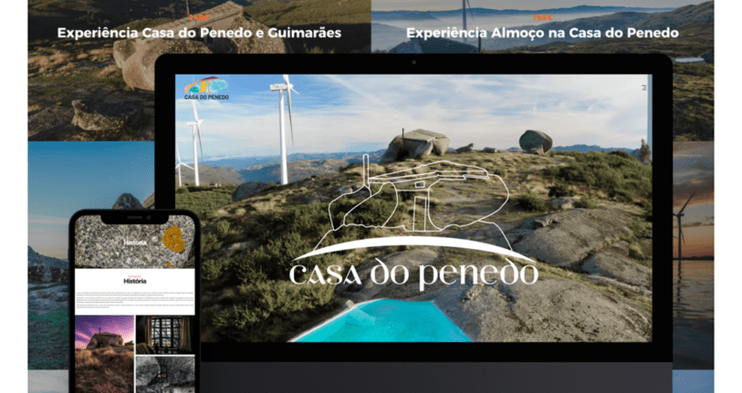 Website Casa do Penedo