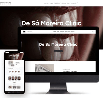 Website De Sá Moreira Clinic