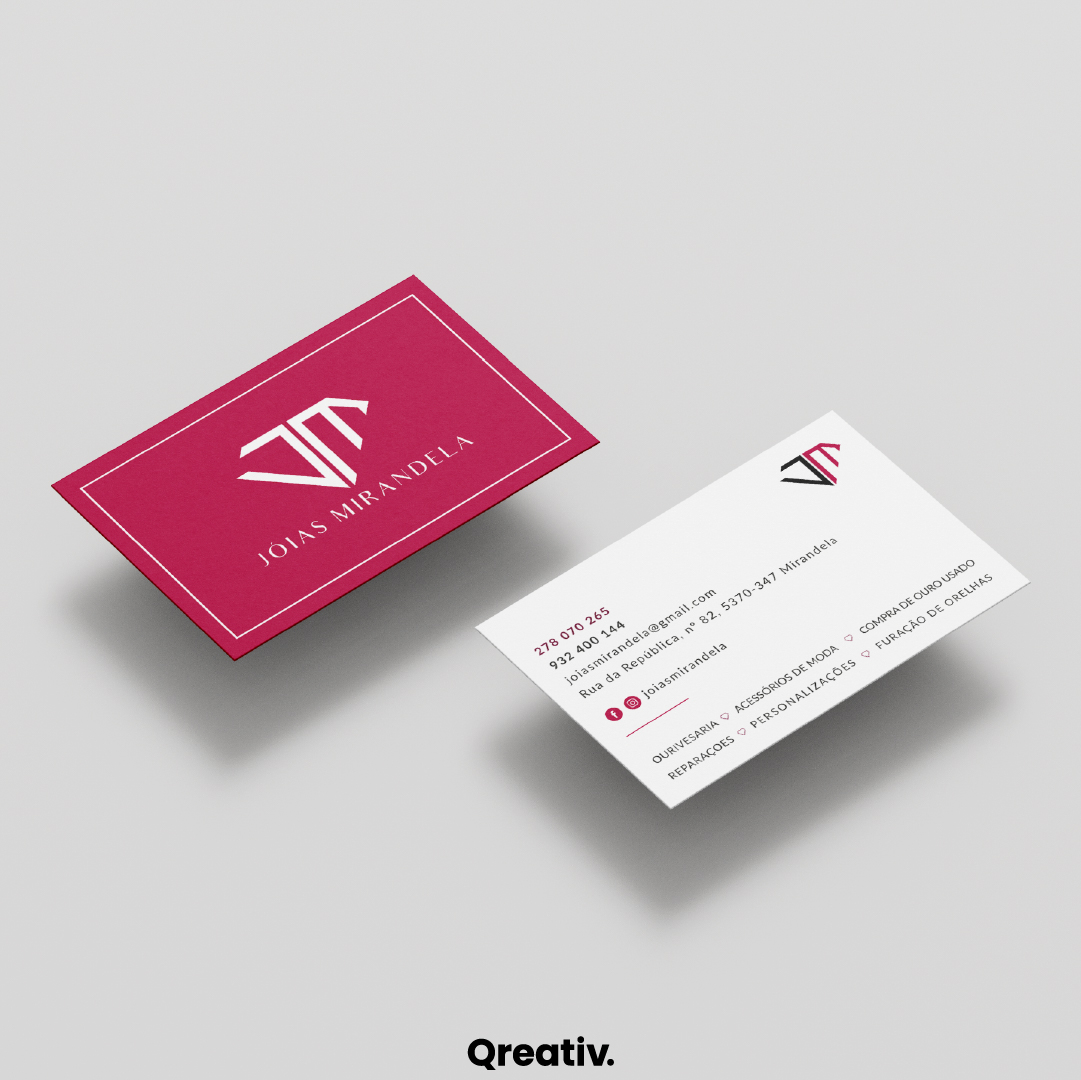 Identidade Visual Jóias Mirandela
