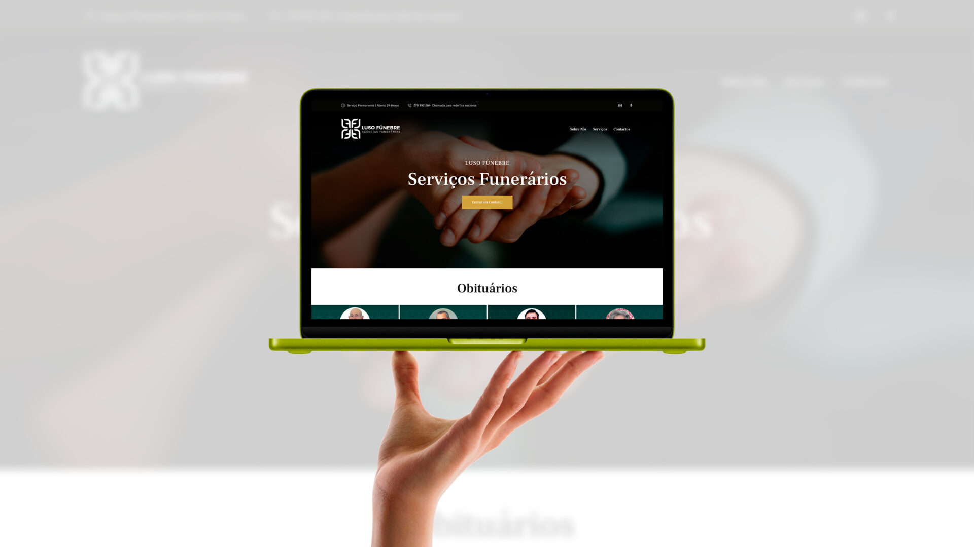 Website Luso Fúnebre