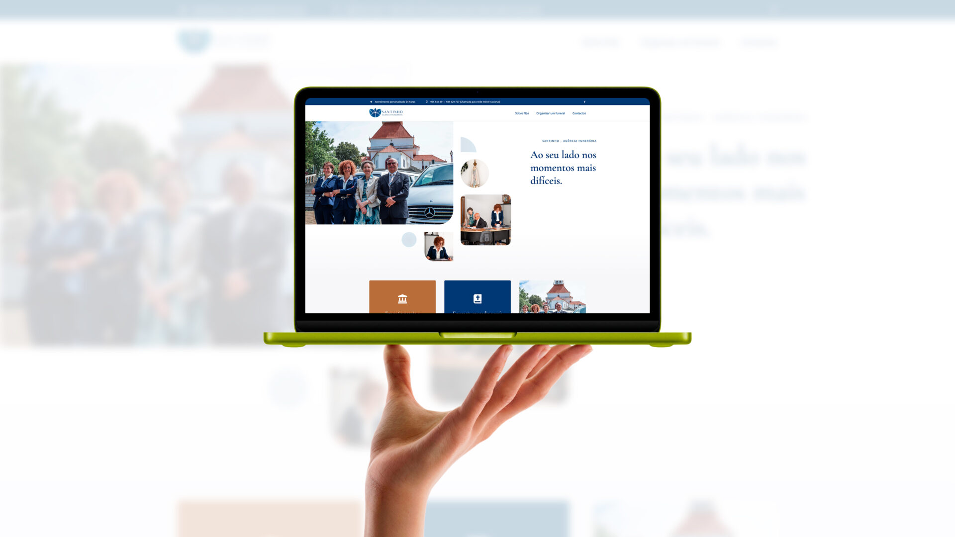 Website Santinho
